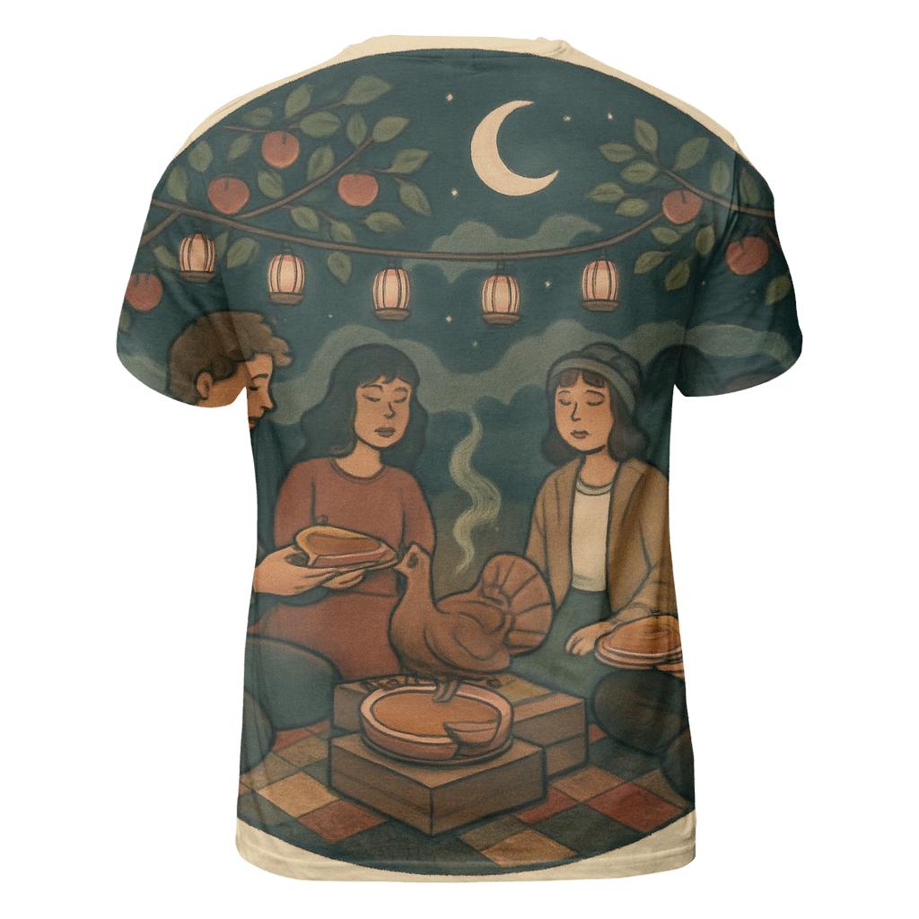 Harvest Moon Orchard Picnic statement graphic shirts
