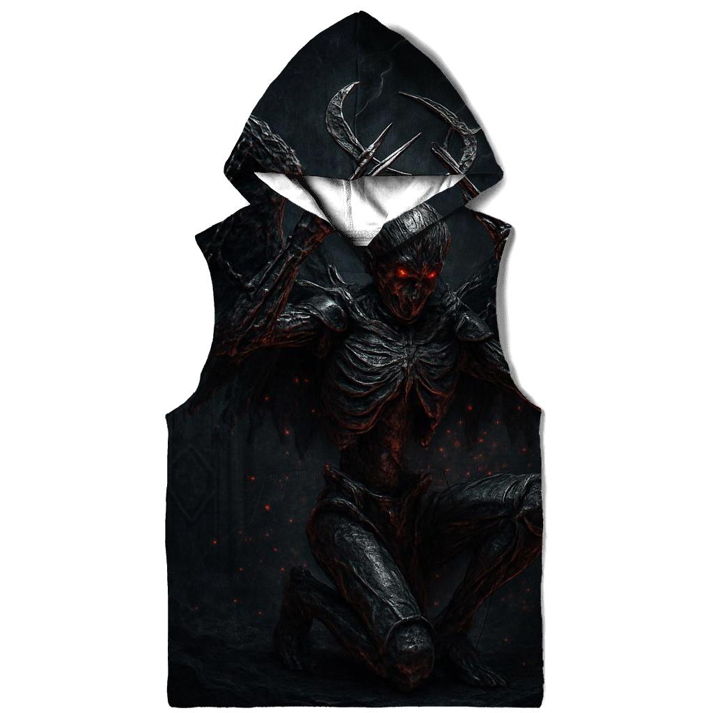 Iron Seraph Of The Broken Halo premium hoodies