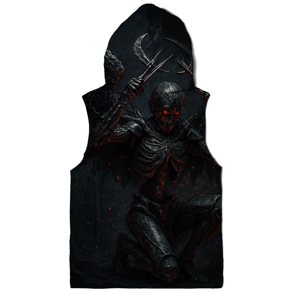 Iron Seraph Of The Broken Halo premium hoodies