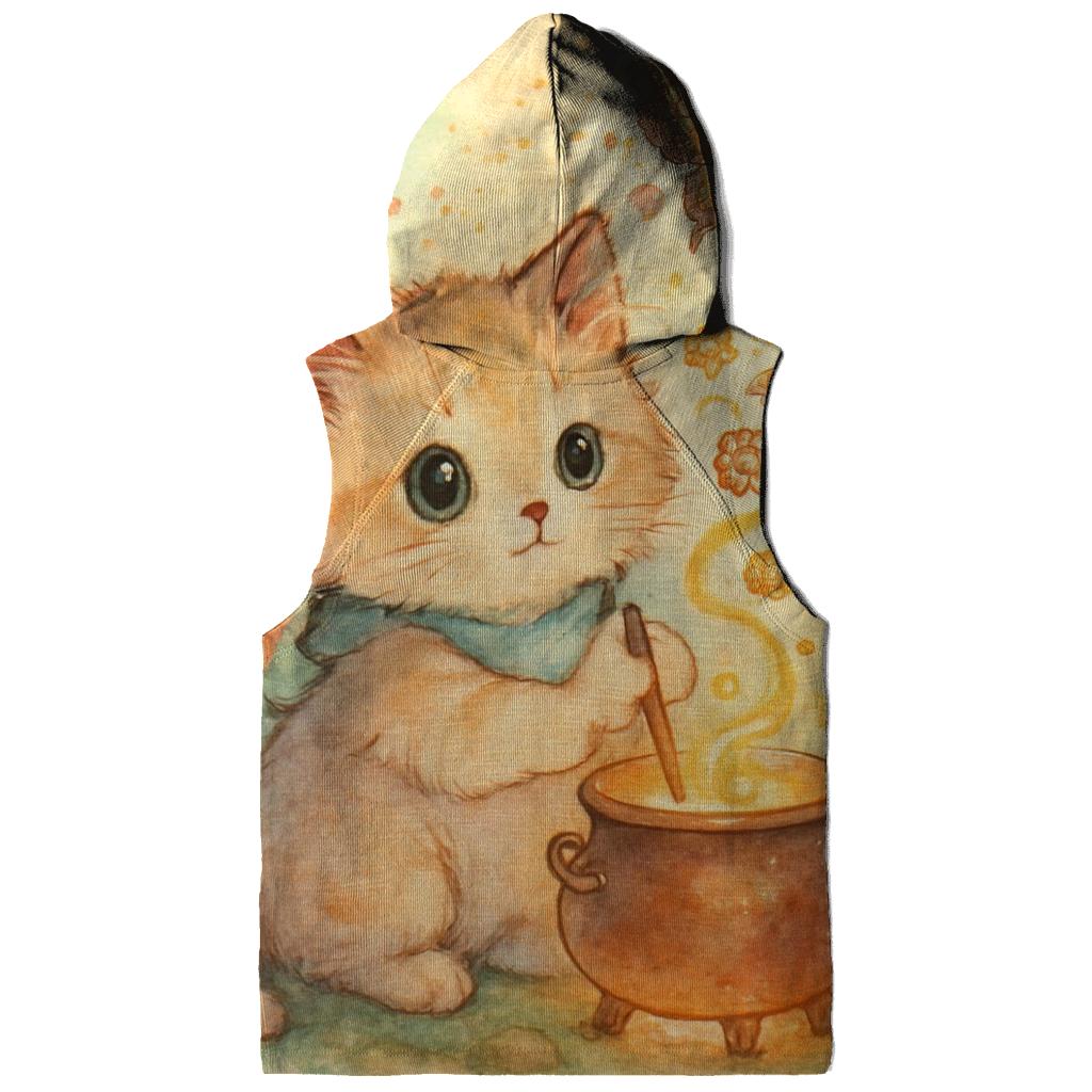 Clockwork Garden Kitten Alchemist graphic hoodies