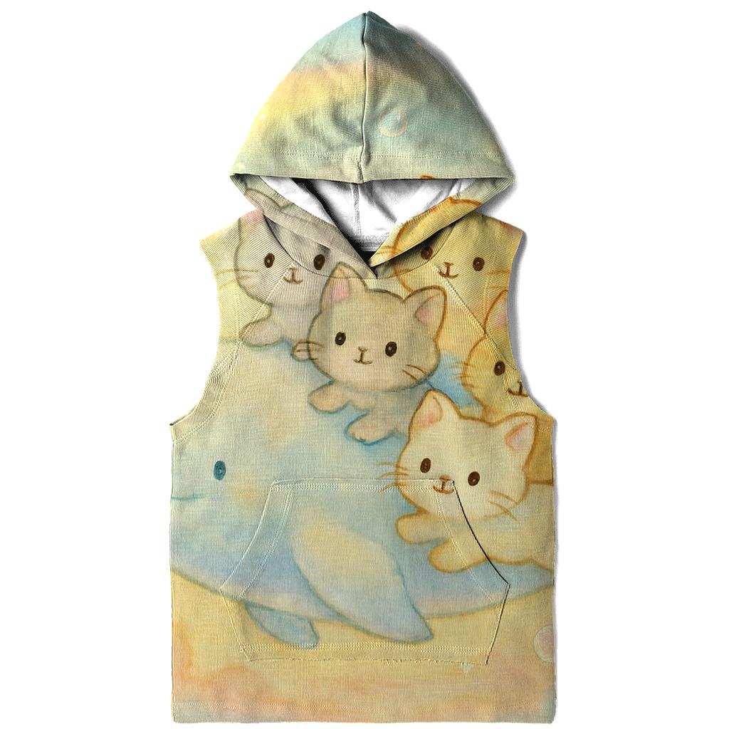 Skywhale Parade Of Cloud Kittens designer hoodies