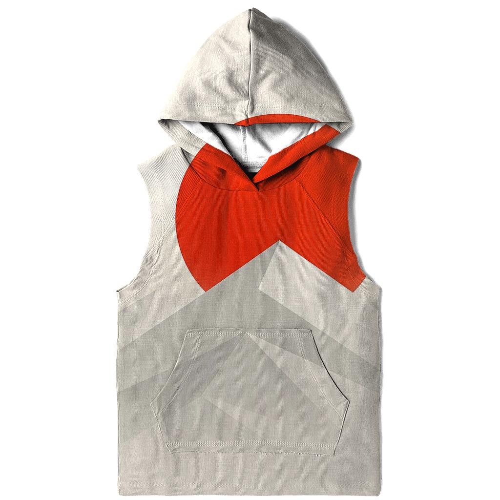 Japan Minimal Geometric Rising Horizon hoodies fashion