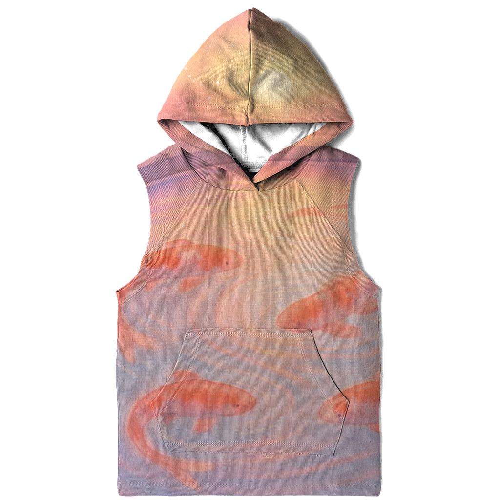 Lantern Koi Dusk Pool lightweight hoodies