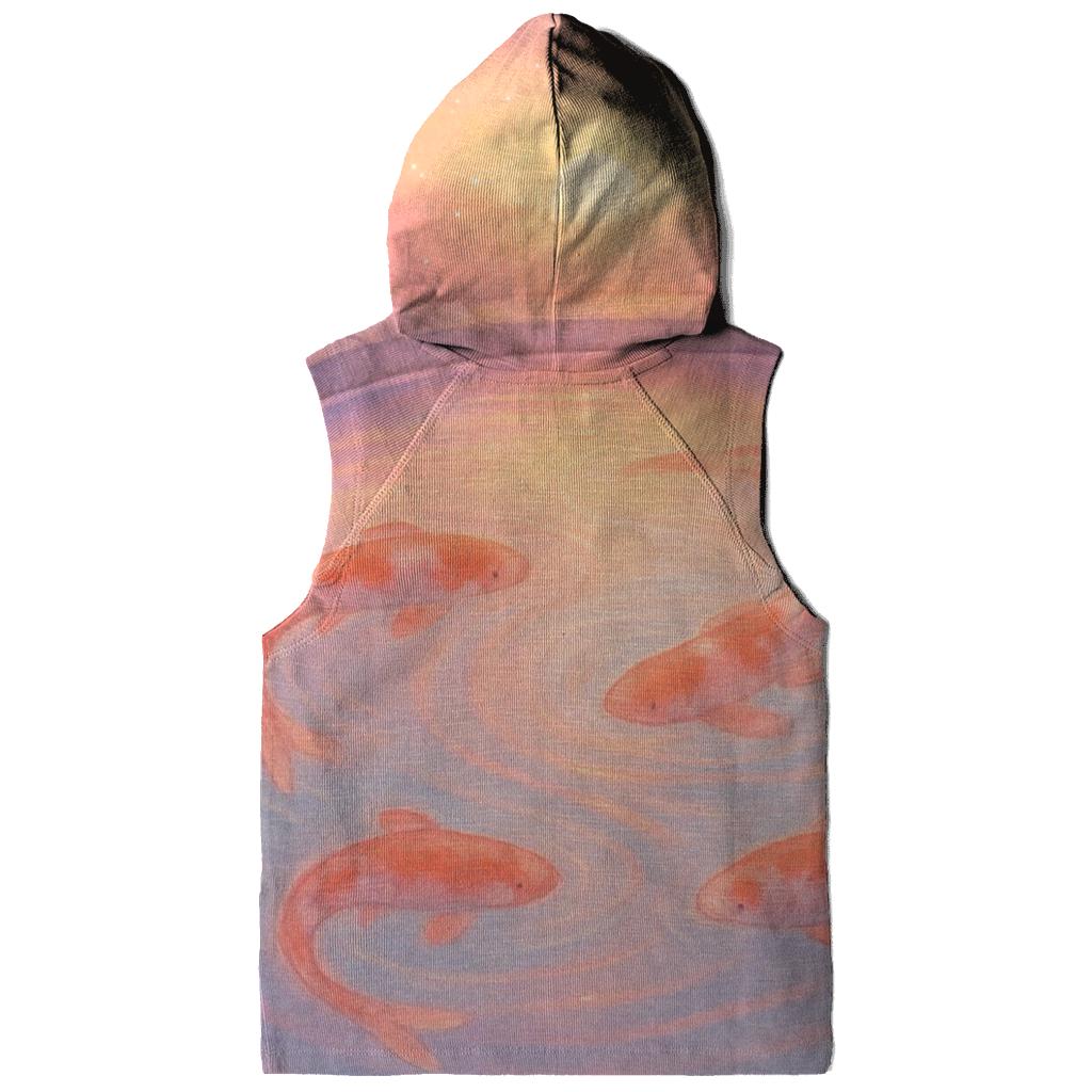 Lantern Koi Dusk Pool lightweight hoodies