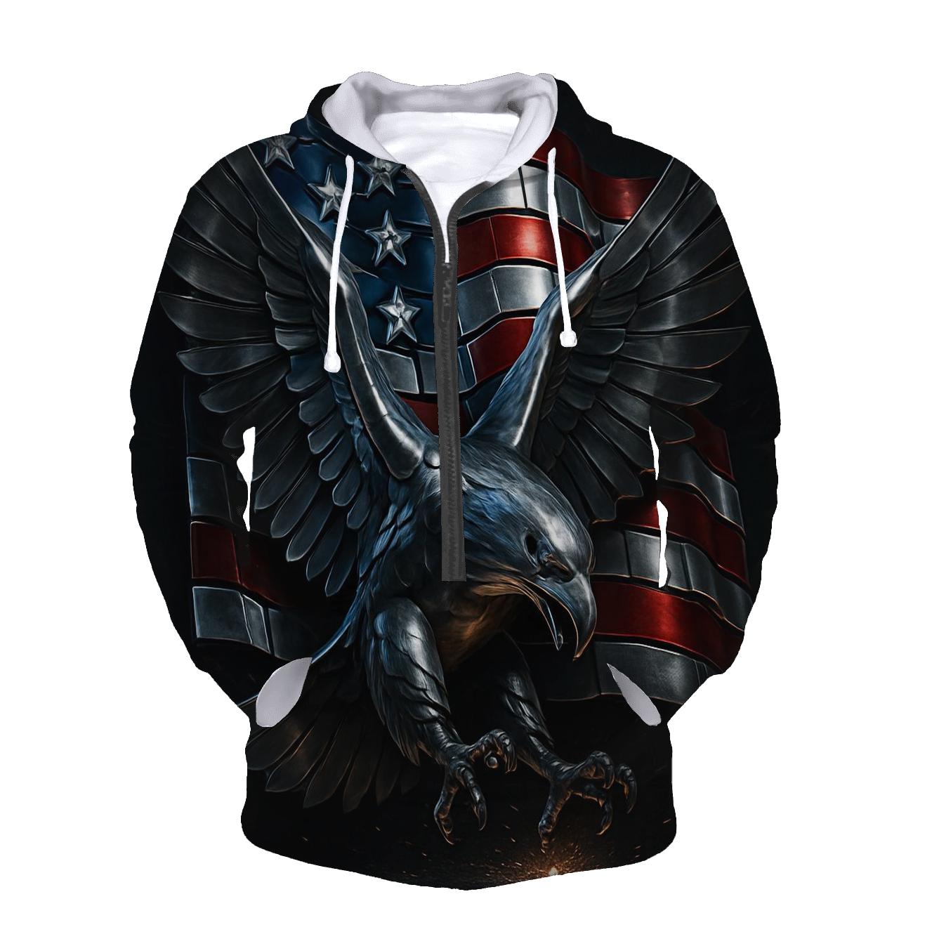 Steel Stripes Vanguard custom hoodies