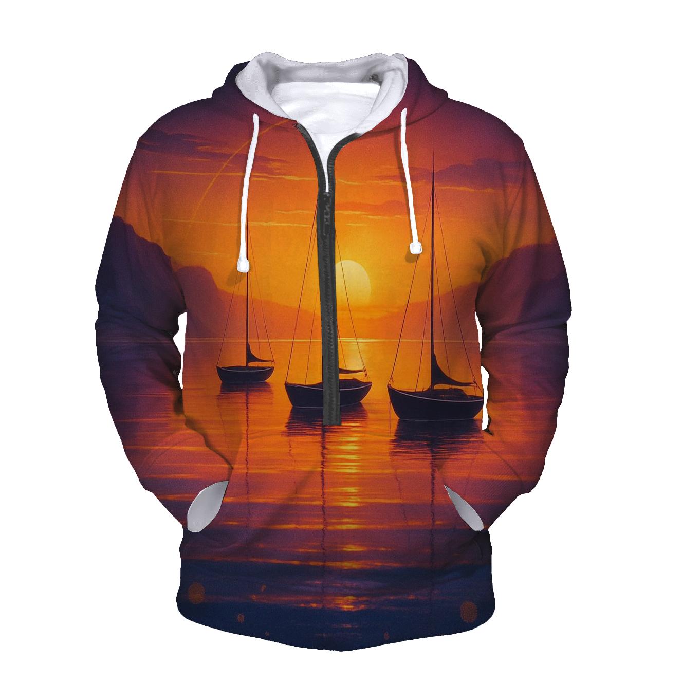 Mirage Harbor Sundown hoodie trends