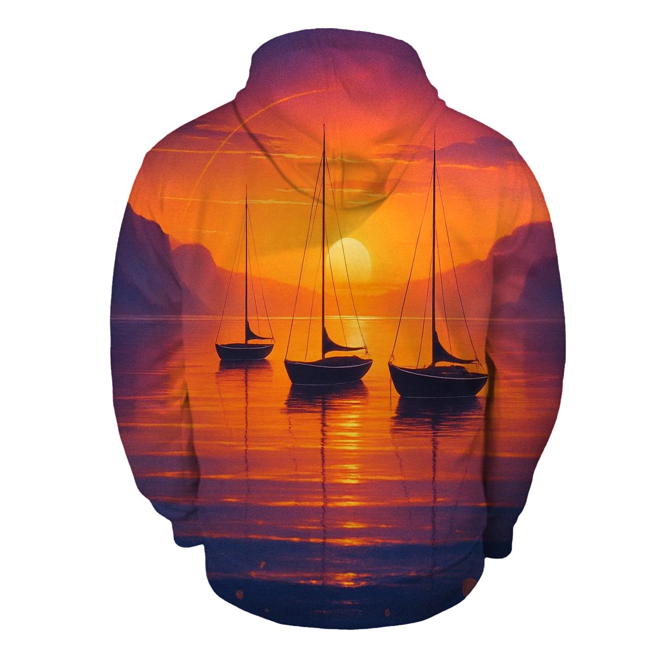 Mirage Harbor Sundown hoodie trends