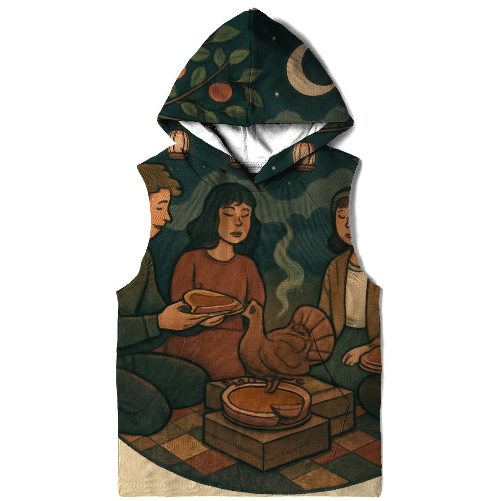 Harvest Moon Orchard Picnic graphic hoodies
