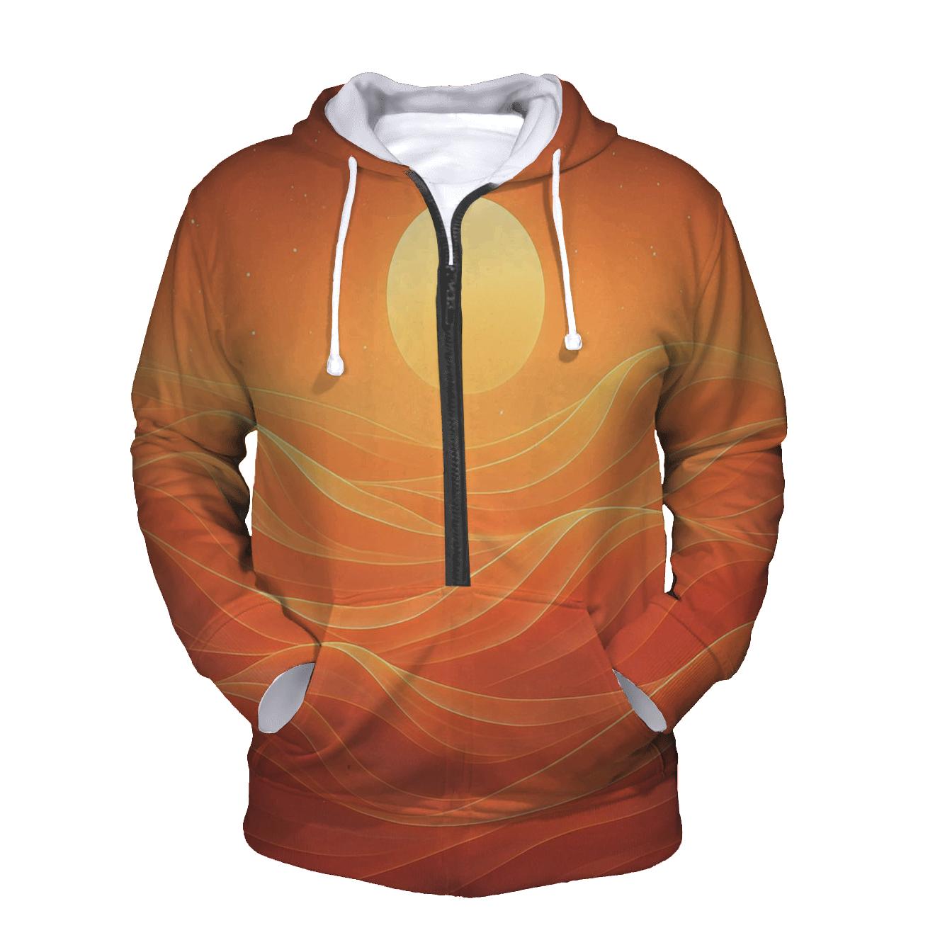 Prism Dune Dreamscape zip-up hoodies
