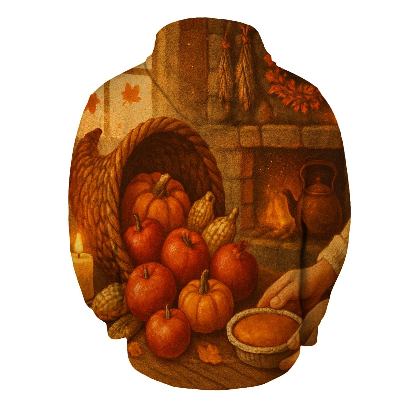 Candlelit Cornucopia Hearth hoodies fashion