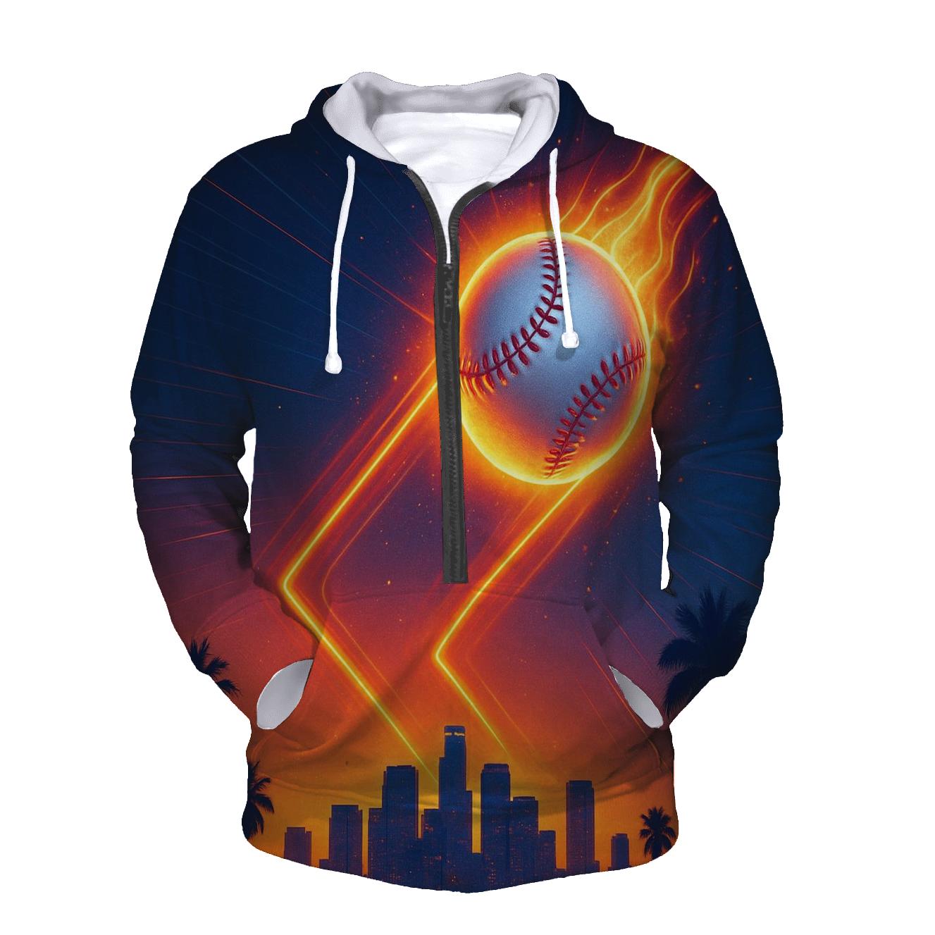 California Sunset Diamond Meteor designer hoodies