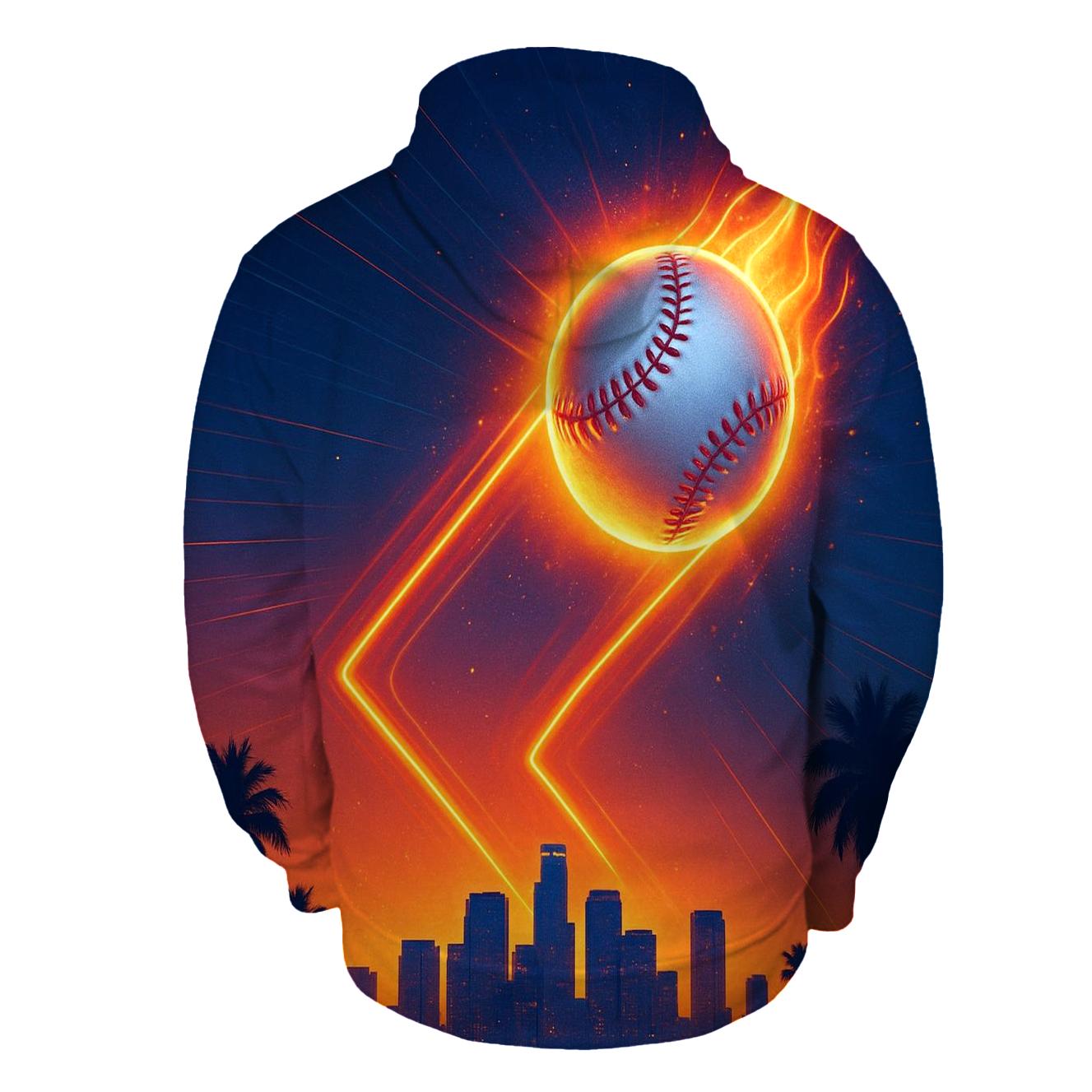 California Sunset Diamond Meteor designer hoodies