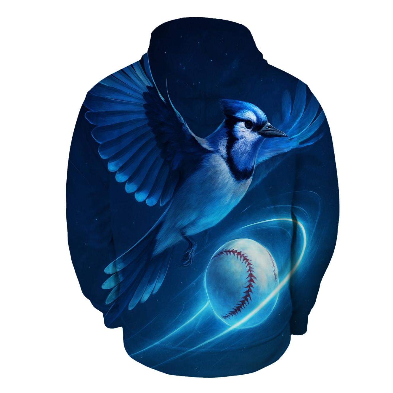 Midnight Flight Blue Jays Fastball Halo lightweight hoodies