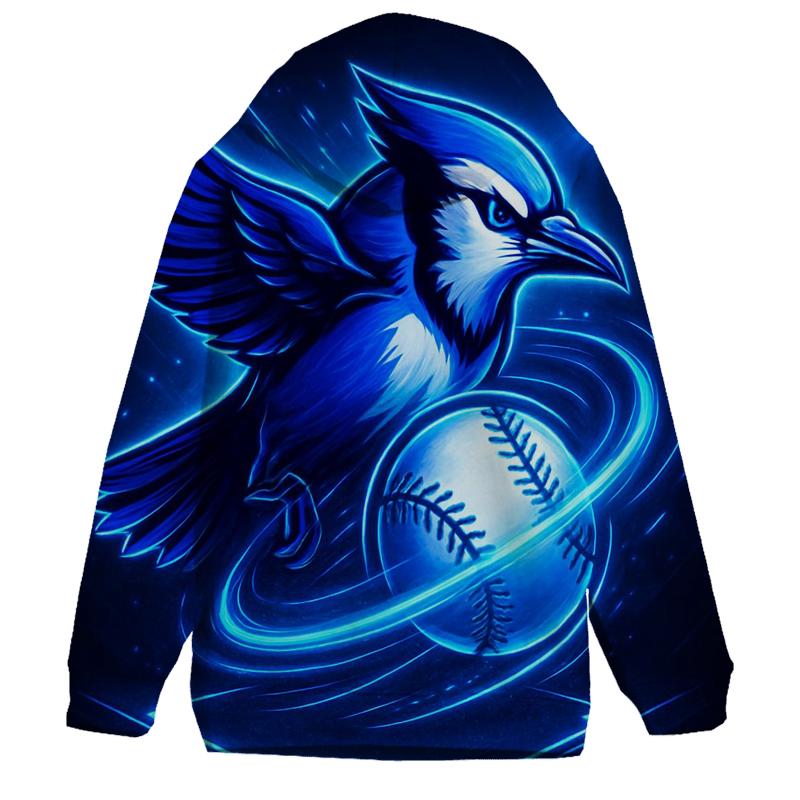 Blue Jays Aurora Diamond Rush embroidered hoodies
