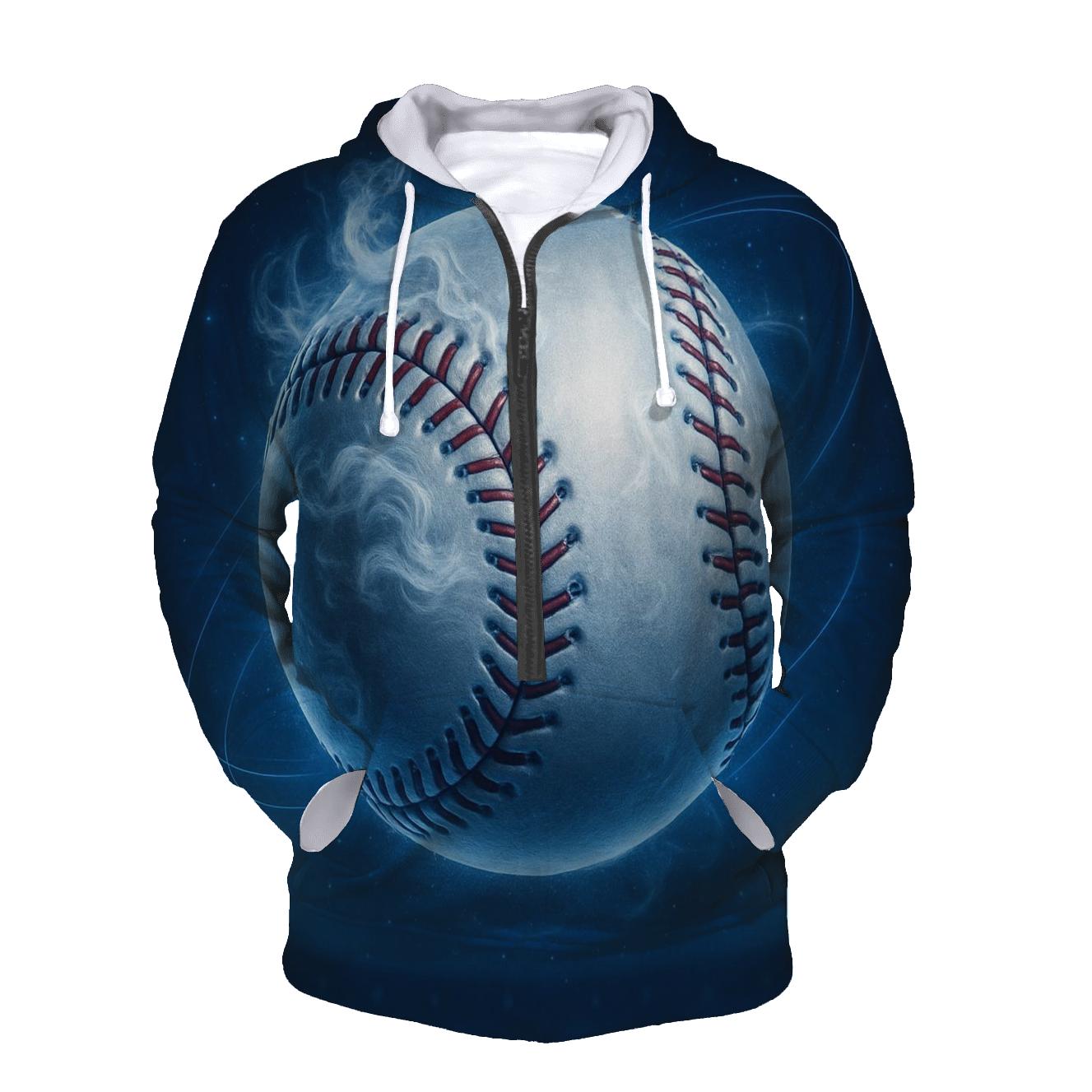 Icy Orbit Curveball Closeup custom hoodies