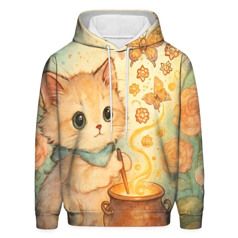 Clockwork Garden Kitten Alchemist designer hoodies