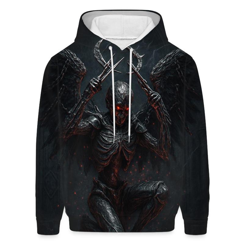Iron Seraph Of The Broken Halo premium hoodies