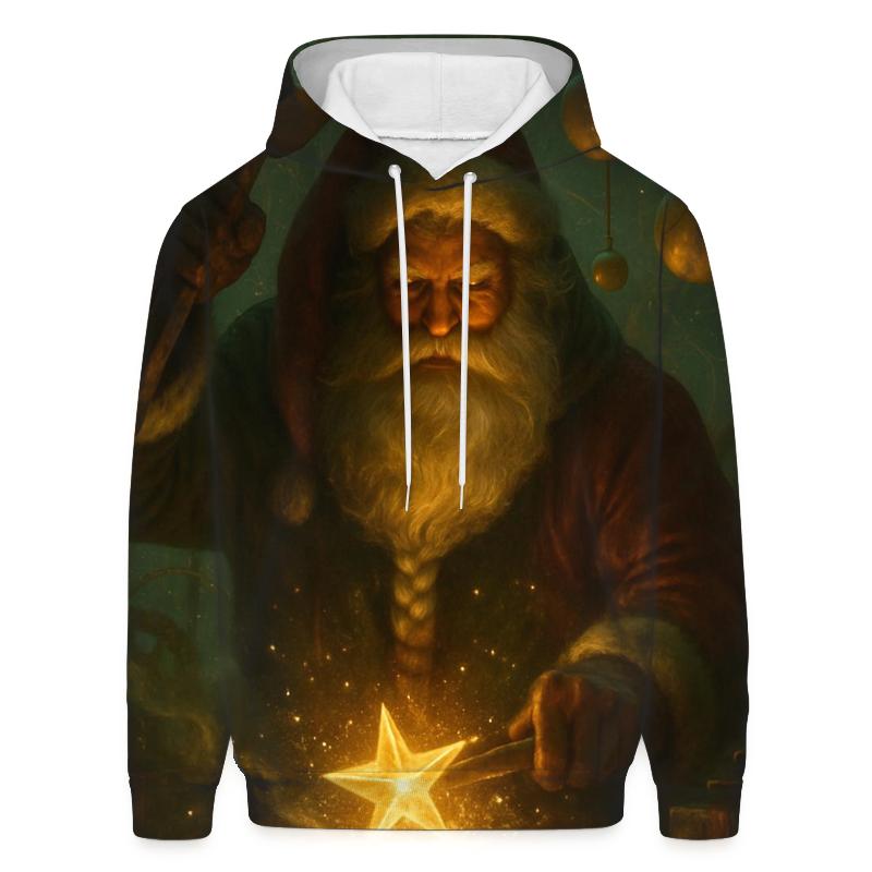 Santa The Cosmic Toymaker Forge heavyweight hoodies