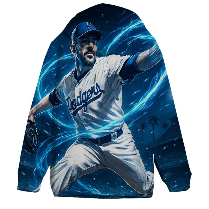 Stadium Lightning Pitch Surge custom hoodies