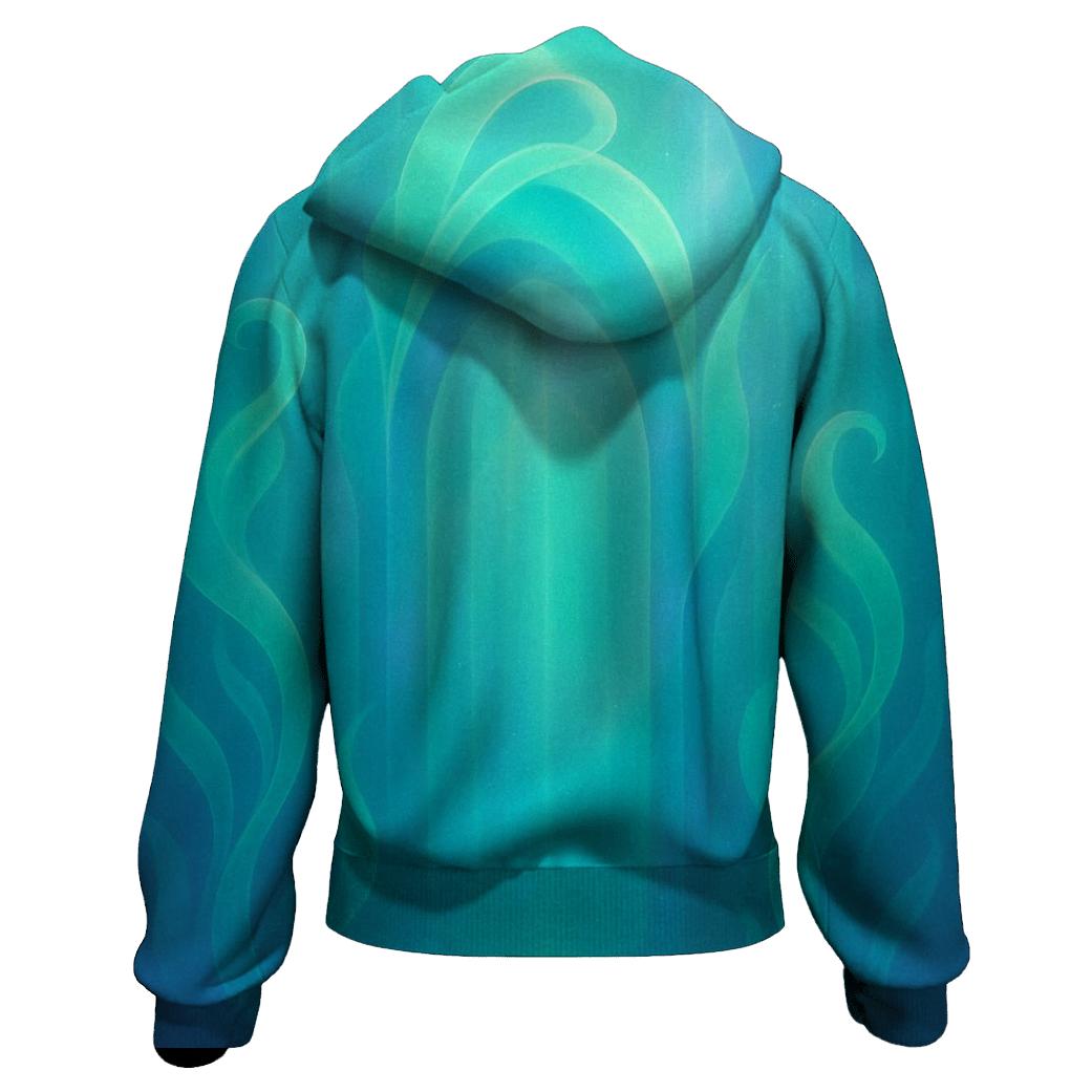 Aurora Kelp Cathedral zip-up hoodies