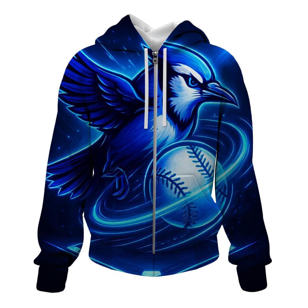Blue Jays Aurora Diamond Rush zip-up hoodies