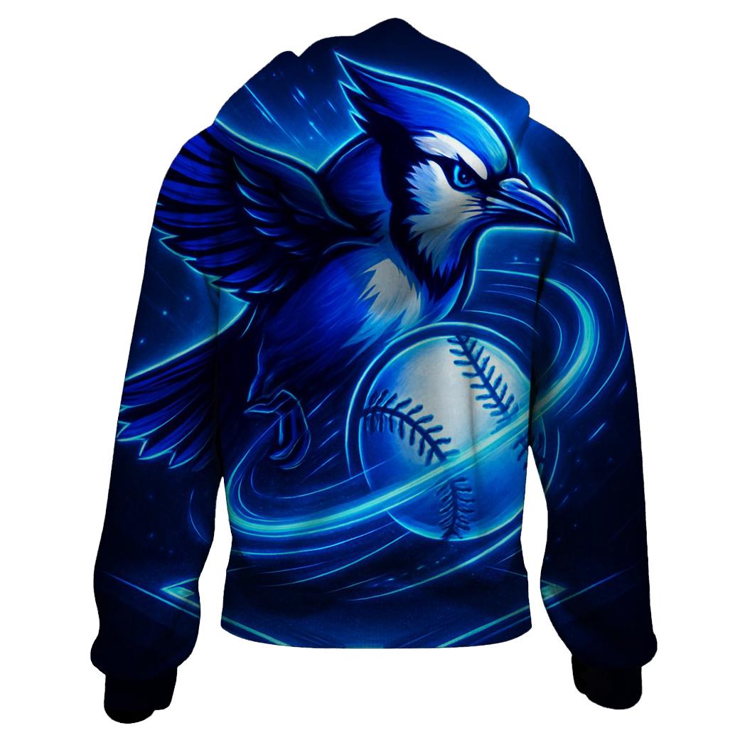 Blue Jays Aurora Diamond Rush zip-up hoodies