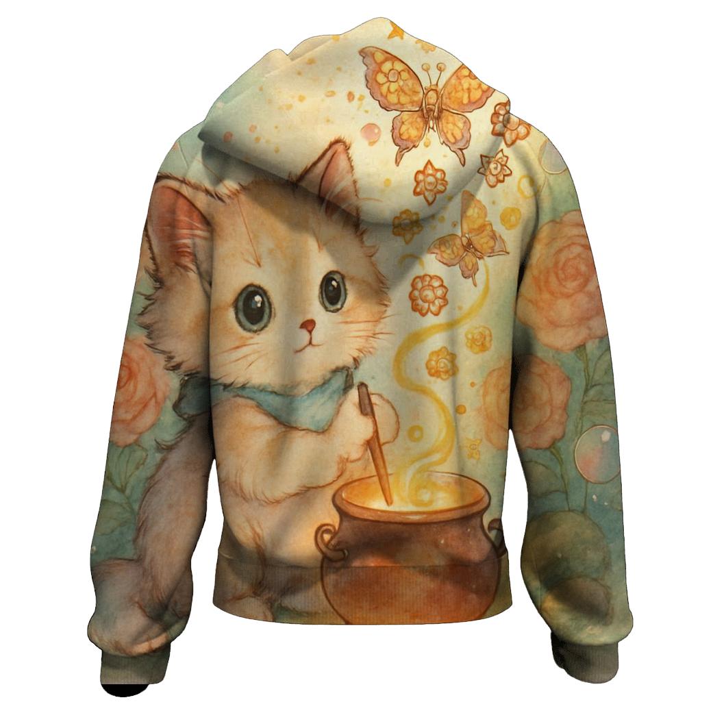 Clockwork Garden Kitten Alchemist heavyweight hoodies