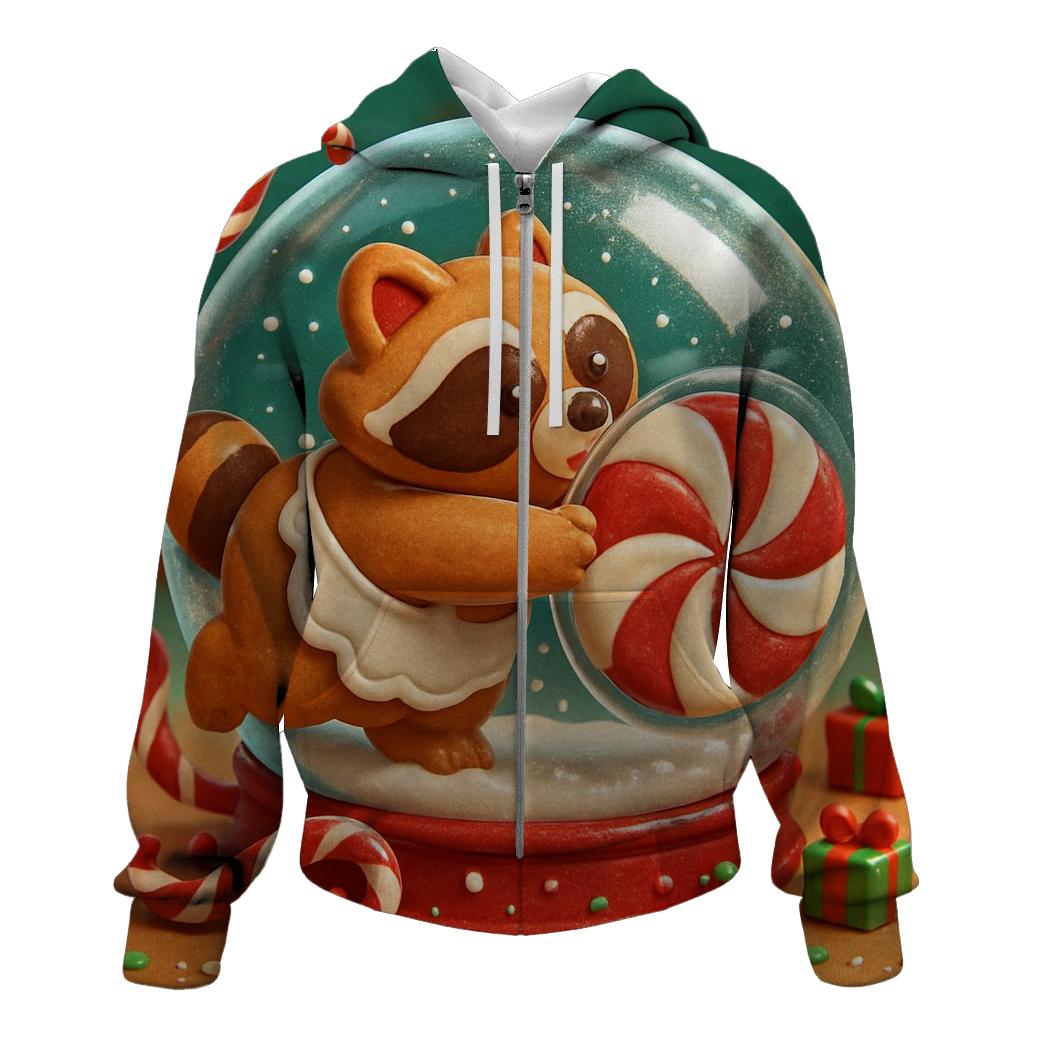 Snow Globe Bakery Break In graphic hoodies