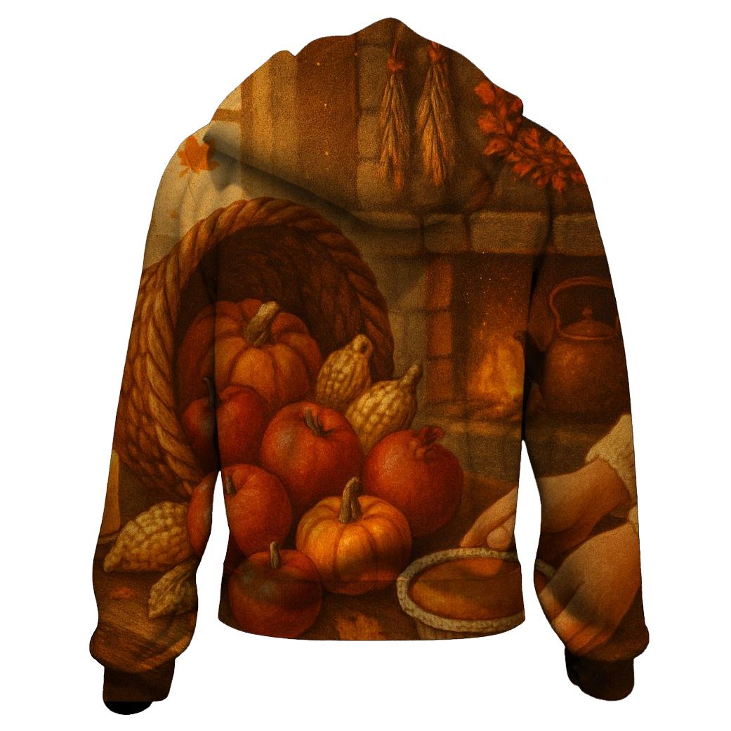Candlelit Cornucopia Hearth hoodie styles