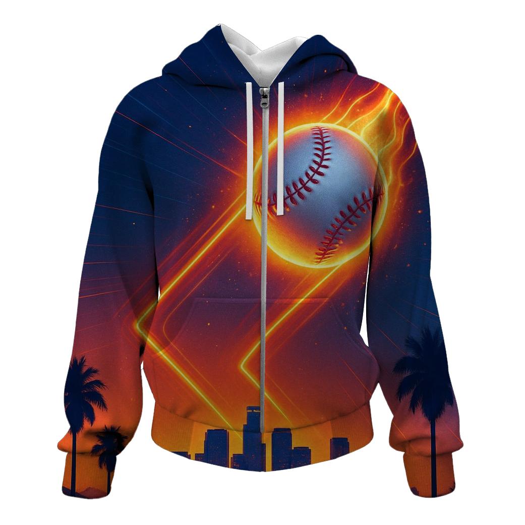 California Sunset Diamond Meteor designer hoodies