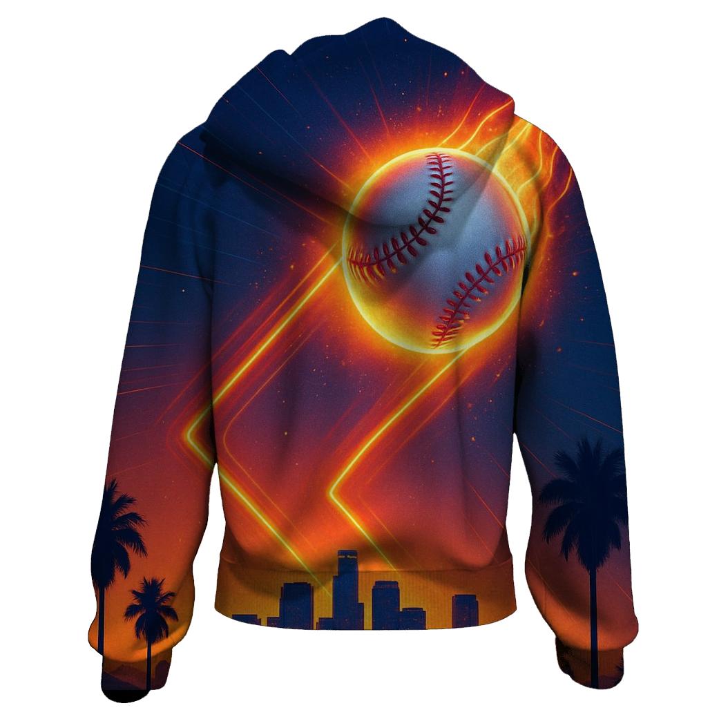 California Sunset Diamond Meteor designer hoodies