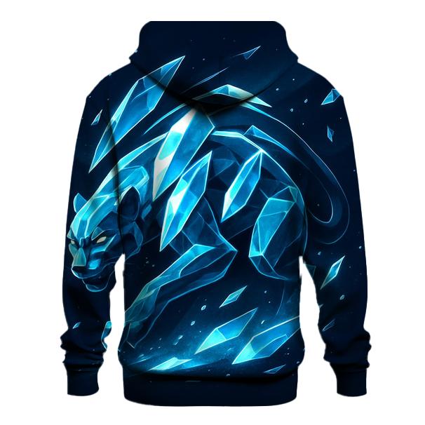 Aurora Glass Panther Cat lightweight hoodies
