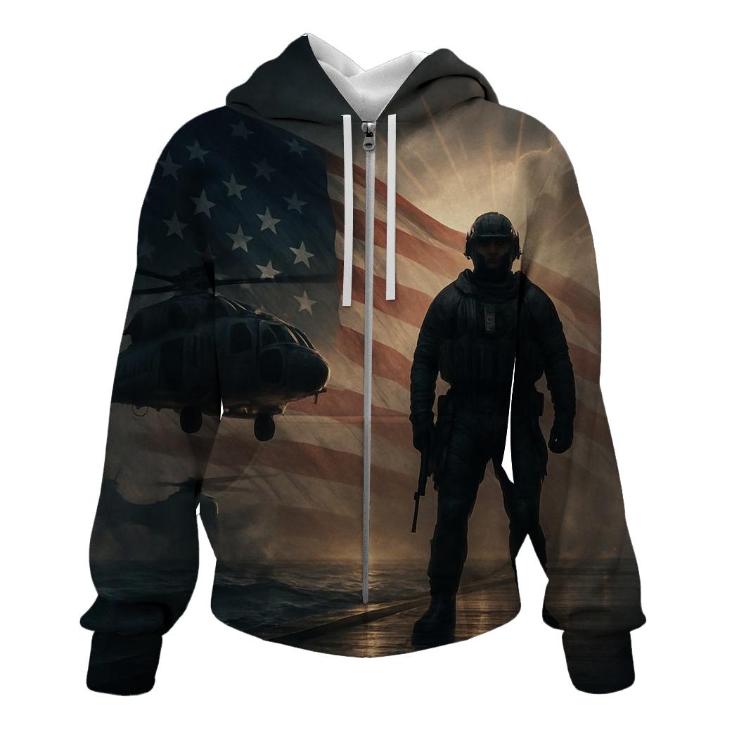 Liberty Beacon Over Storm Swells pullover hoodies