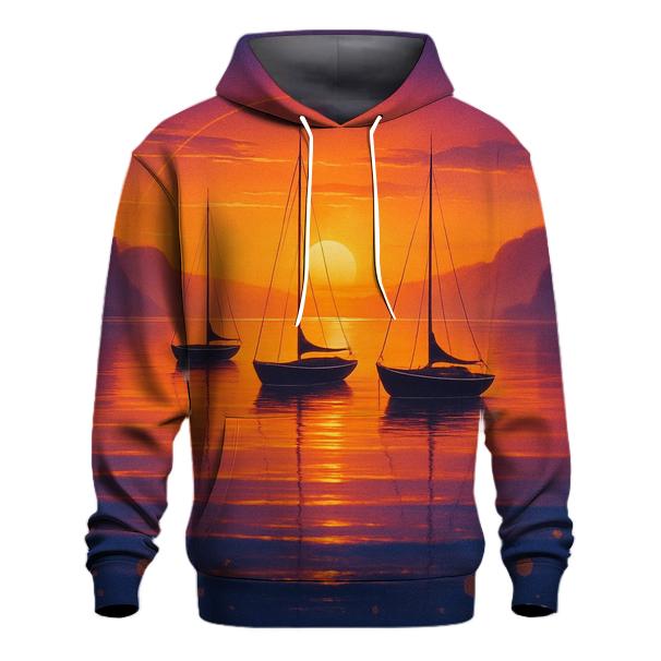Mirage Harbor Sundown pullover hoodies