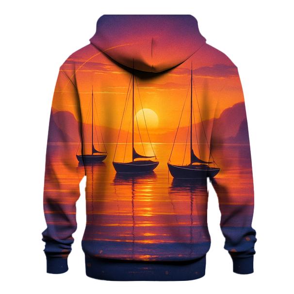 Mirage Harbor Sundown pullover hoodies
