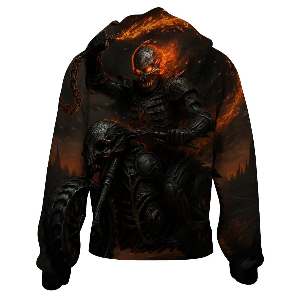 Lava Vein Revenant On The Chain Road designer hoodies