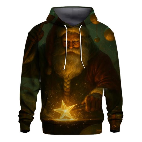 Santa The Cosmic Toymaker Forge graphic hoodies