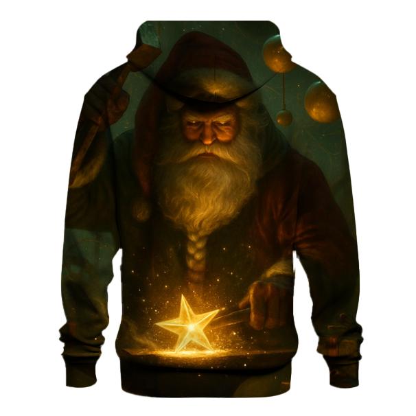 Santa The Cosmic Toymaker Forge graphic hoodies