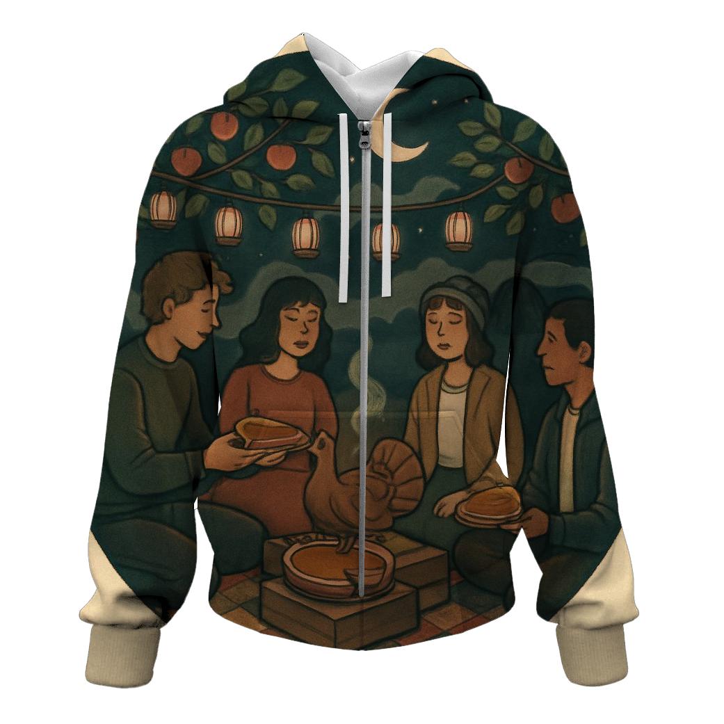 Harvest Moon Orchard Picnic pullover hoodies