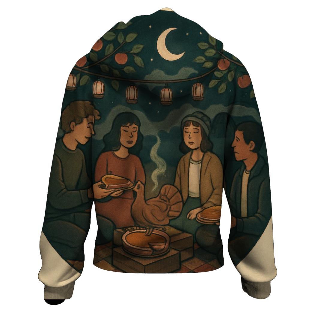 Harvest Moon Orchard Picnic pullover hoodies