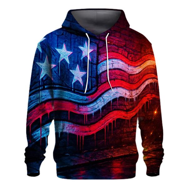 Neon Alley Starstripe Riot hoodie styles