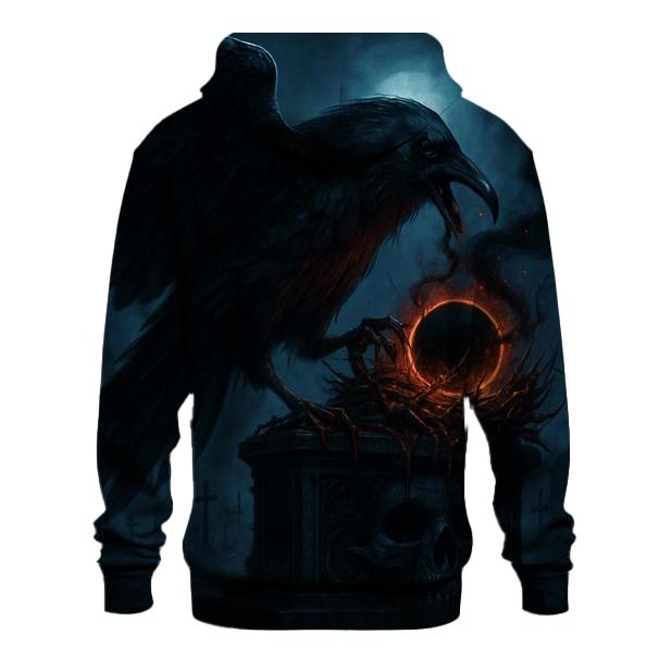 Raven Of The Cursed Eclipse Altar hoodies fashion