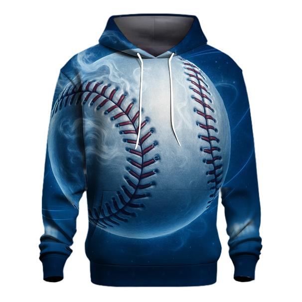 Icy Orbit Curveball Closeup graphic hoodies
