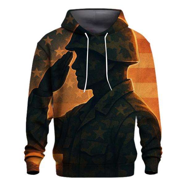 Camouflage Constellation Salute At Sunrise printed hoodies