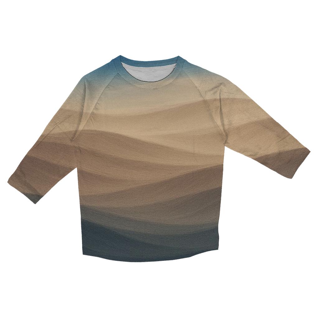 Cobalt Sandstorm Haze custom 3/4 sleeve shirts