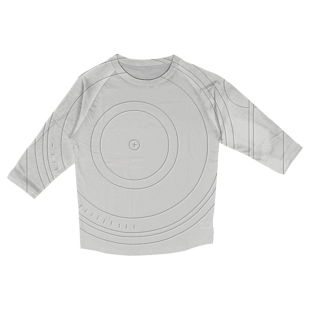 Monochrome Turntable Blueprint custom 3/4 sleeve shirts