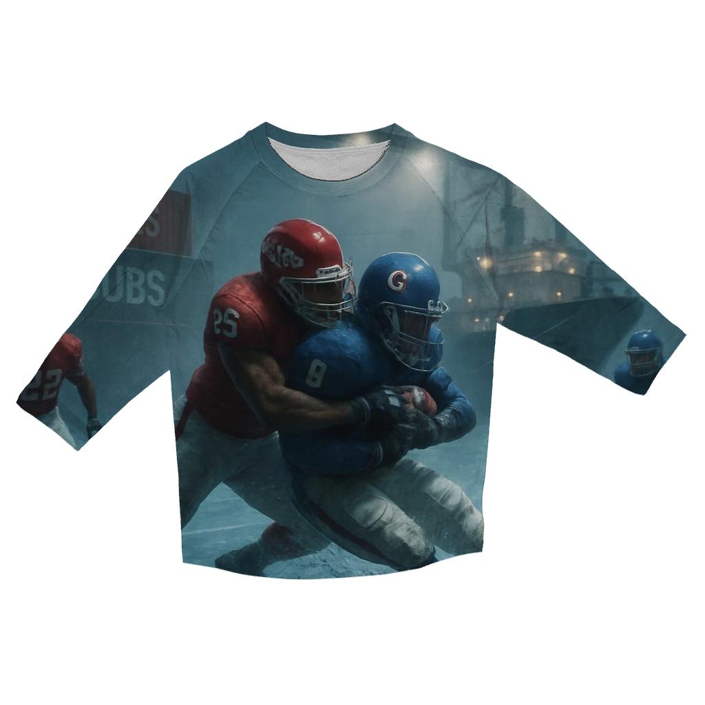 Ice Harbor Night Match Braves Versus Cubs personalized 3/4 sleeve tees