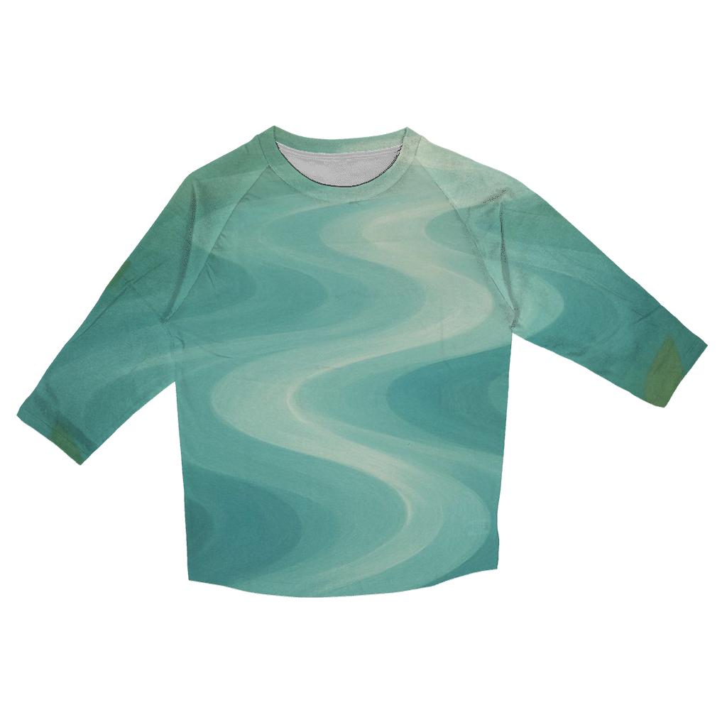 River Of Inner Light trendy 3/4 sleeve tops