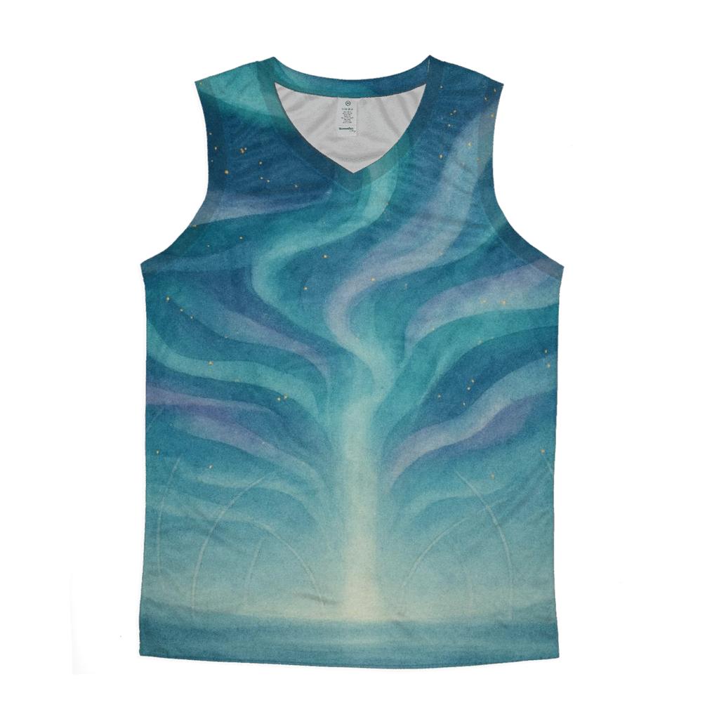 Aurora Of Stillness custom tank tops