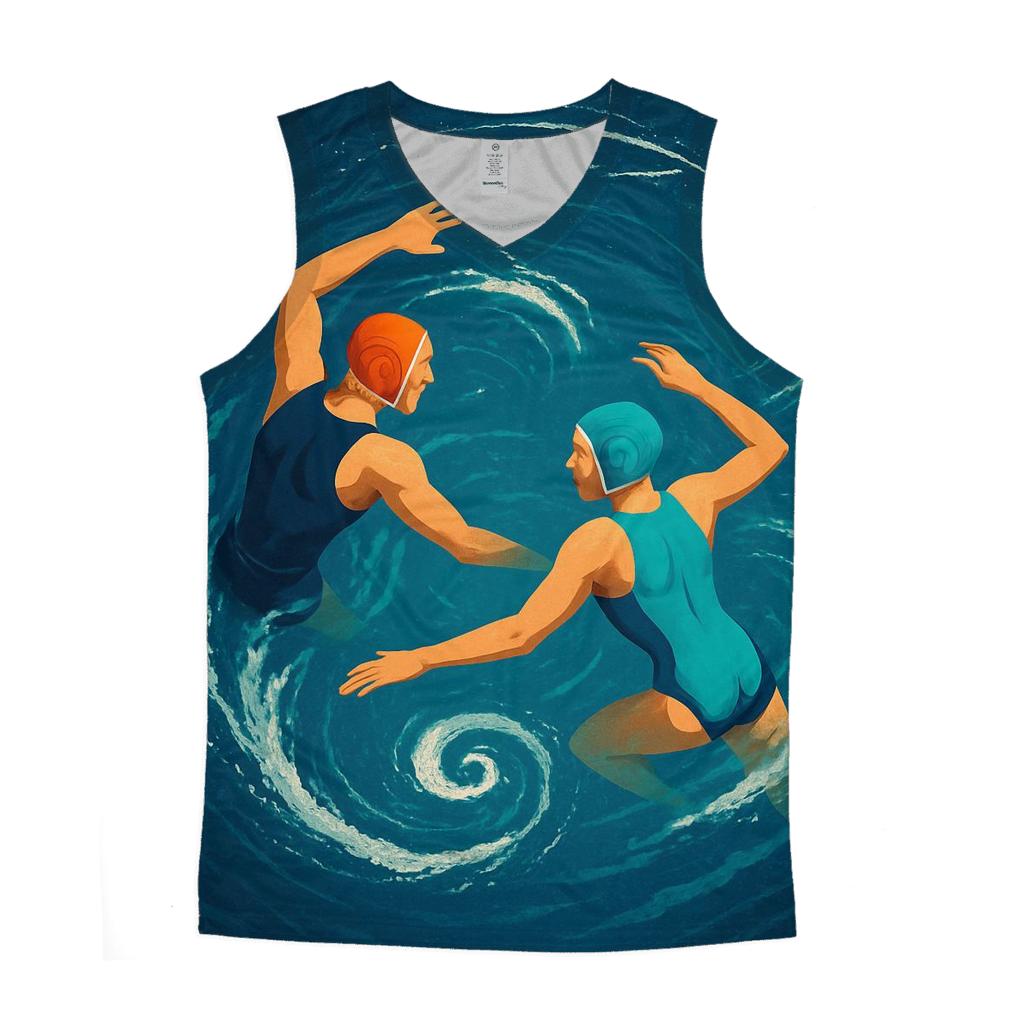 Orbiting Water Polo Clash custom tank tops